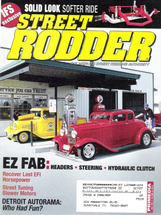 STREET RODDER 2006 JULY - STREET TUNING BLOWER MOTORS, FOOSE's P-32 STEERING